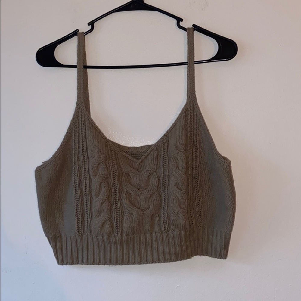 Wild Fable Tops | knit crop top | size L